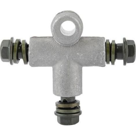 3-Wege-Hydraulikbremsölschlauchadapter für Motorrad ATV 10mm T-Schlauchanschluss Kfz-Motorölablassschraubenschlauch für Motorrad ATV für Dirt Bike. (1/4)