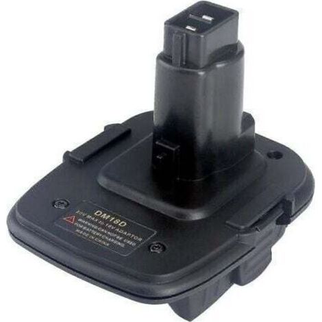 Adaptateur pour batterie Li-ion Dewalt Milwaukee 18/20v Convertir en outil Dewalt 18v Ni (1/3)