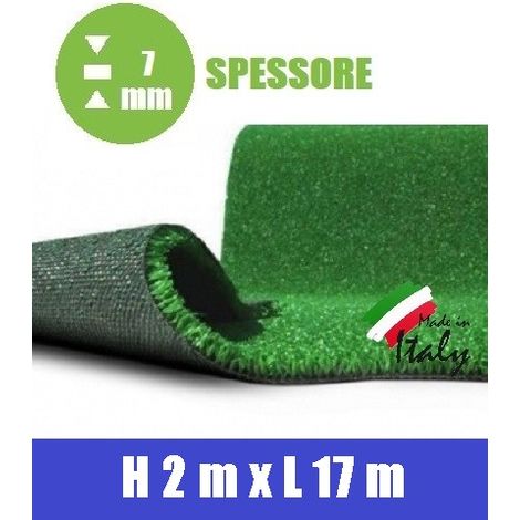 Prato Sintetico h 2,00 X 17 mt - Evento Matrimonio Spessore:7 mm