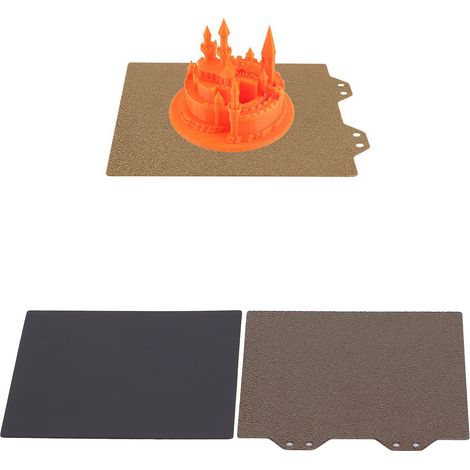 Voron V0 120x120mm doppelseitig pulverbeschichtete Stahlplatte, goldfarben + Magnetaufkleber auf der Rückseite (1/5)