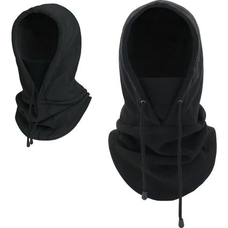 Cagoule Hiver Home, Balaclava Chapeau, Cagoule Polaire Hiver, Bonnet Cache Cou, Bonnet Cagoule Capuche Coupe-Vent et Chaude pour Homme et Femme (1/5)