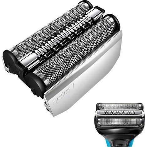 (Farbe: Silber) Scherkopf 70S für Braun Series 7 Rasierer, elektrischer Scherkopf, Ersatzteil für 7865CC/7899CC/7840S/7855S/7893S (1/5)