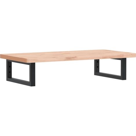 Maison Exclusive - Waschbeckenregal Wandmontage Stahl und Massivh