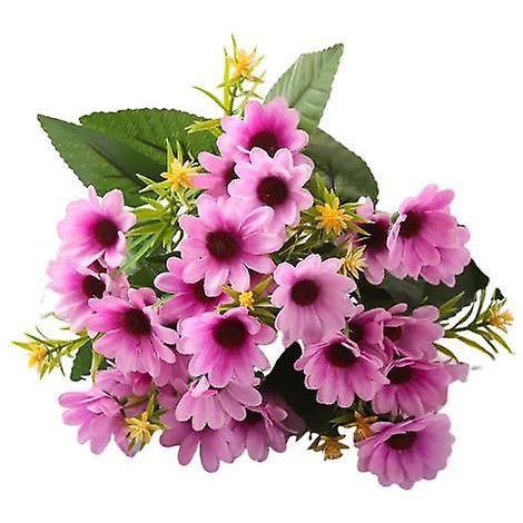 Fleur artificielle réaliste aux détails soignés, ne se fane pas, ne nécessite aucun arrosage, longue durée de vie. Accessoire photo, centre de table, décoration pour mariage et fête.rose vif (1/5)