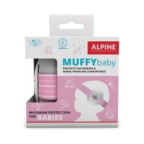 Protection auditive Alpine electronics Muffy Bébé Rose (1/5)