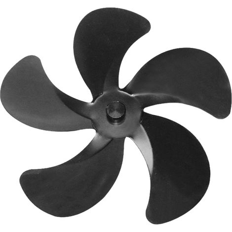 Ventilateur De Poêle, Poêle À 5 Pales Ventilateur De Poêle Électrique Ventilateur Ventilateur Poêle Poêle À Bois, Ventilateur Cheminée Alimenté Par Chaleur Pour Bois/brûleur (1/5)