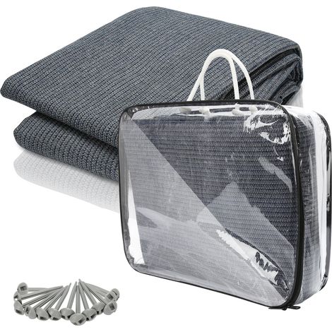 TolleTour Tappeto per tenda 200x200 cm HDPE PEHD Compatto per trekking solitario