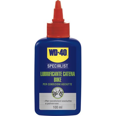 LUBRIFICANTE CATENA BIKE PTFE CONDIZIONI ASCIUTTE 100 ML
