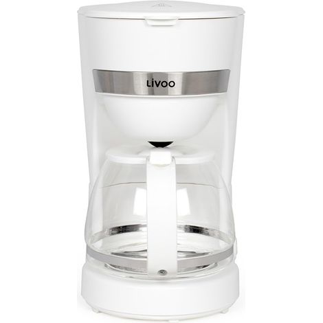 Livoo DOD200W caffettiera elettrica bianca 1,25 litri (1/4)