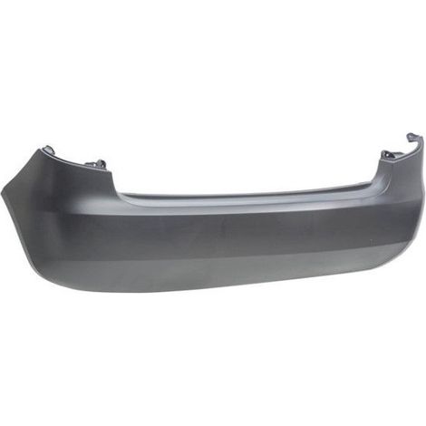 Pare-choc arrière noir Skoda Fabia 2 2007-2014