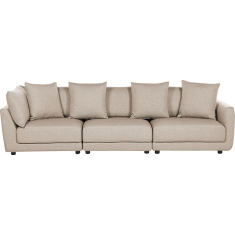 Sofa 3 Seater SIGTUNA Fabric Beige