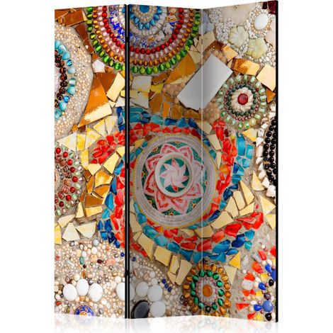 Paravent 3 Volets "Moroccan Mosaic" 135x172cm (1/2)