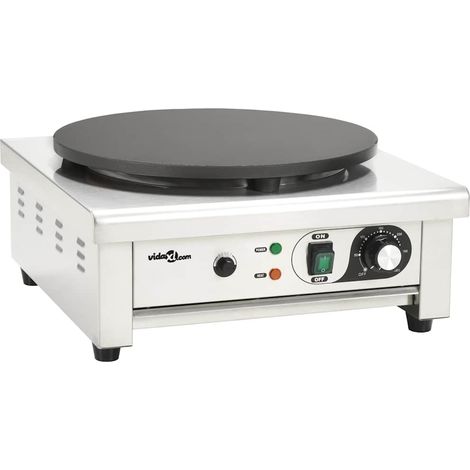 Crêpière électrique avec bac de récupération 40 cm 3000 W (1/5)