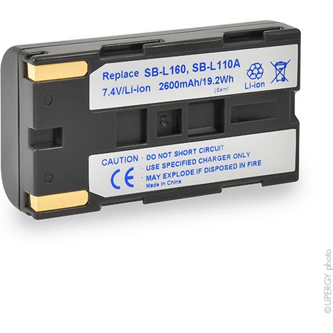 NX - Batterie photo - caméra 7.4V 2600mAh - HYLB-1061BSB-L110ASB-L160 (1/2)