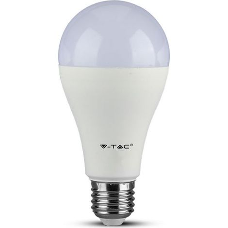 V-tac 161 ampoule led E27 15W 1250lm 6000k A65 blanc froid Chip Samsung