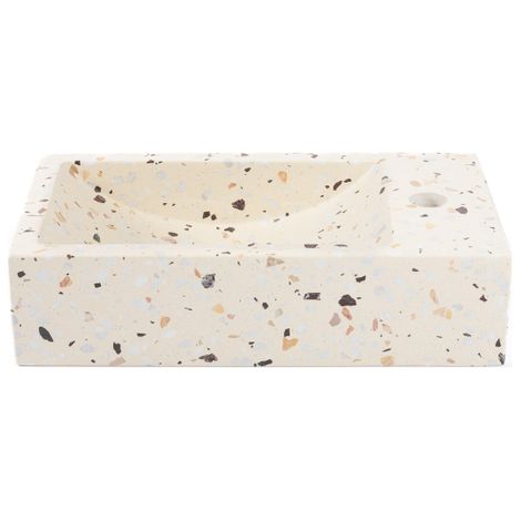 Saniclass Fontaine - 40x22x10cm - terrazzo - beige