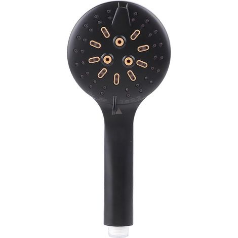 Pommeau de douche noir moderne et simple, pommeau de douche à main pour salle de bain (1/4)