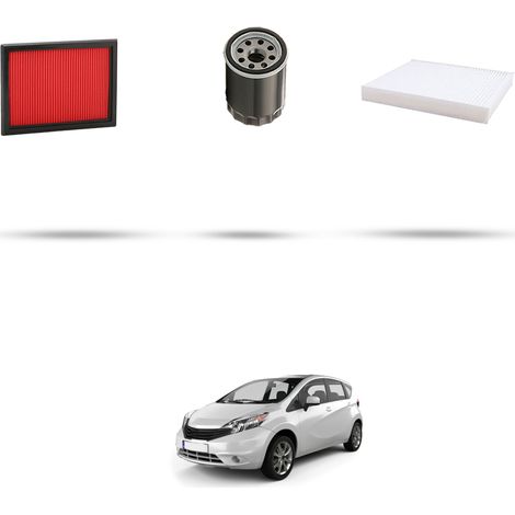 Kit tagliando 3 filtri compatibile con Nissan Note (E12) 1.2 59kw Dal 2013 (1/5)