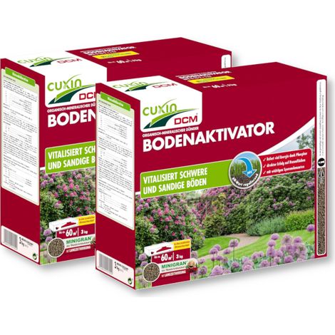 Cuxin Bodenaktivator 6 kg Bodenverbesserer Rasenhilfe Gartenhilfe Bodenhilfe