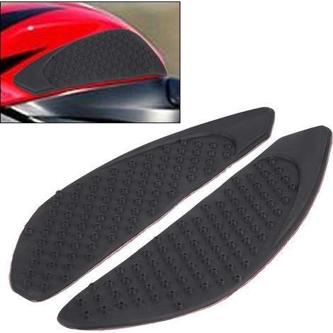 Grip antidérapant réservoir moto avec décalcomanie arête de poisson pour HONDA CBR600RR 2007-2012, patins latéraux adhésifs, protection réservoir, kit de 2 pièces. (1/5)