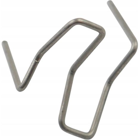 Punti metallici RS58 per saldatura plastica, per cucitrice per plastica, 100 pezzi. (1/5)