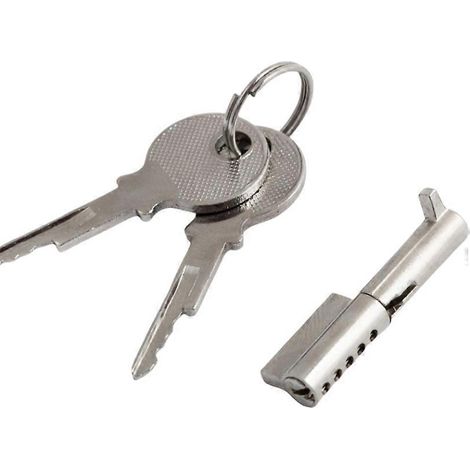 [KK] Verrou de congélateur à double porte, verrou de comptoir en verre, verrou de porte coulissante, ensemble de verrous pour vitrine, accessoires pour congélateur (28116,8)-AquaForge (1/4)