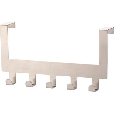 Türhaken – CARLO MILANO – 5 Haken – Metall – Grau (1/3)