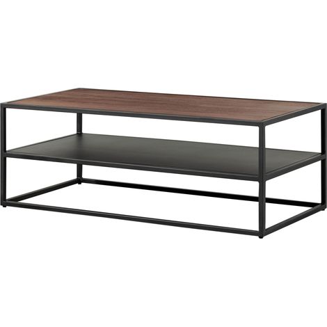 Tavolino da salotto in legno di Mango 120x60x43 oliato / marrone LOUNGE COLLECTION 104 (1/4)