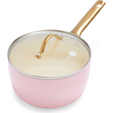 Greenpan - Casserole avec couvercle Rose Padova Reserve 18 cm