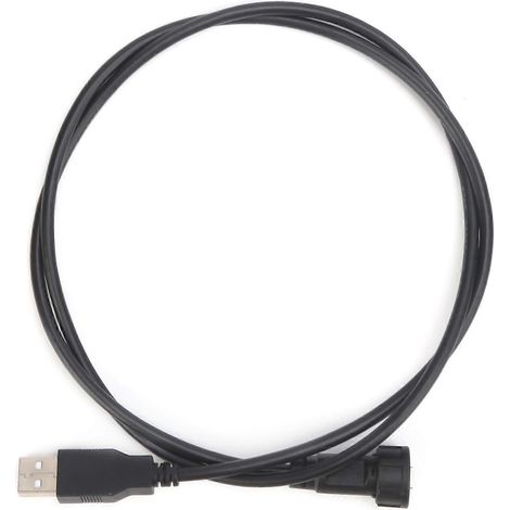 Connecteur USB étanche à enclenchement mâle pour montage sur panneau, fournitures industrielles E10MC-BA-M/U2-AM (0,3 m) (1/4)