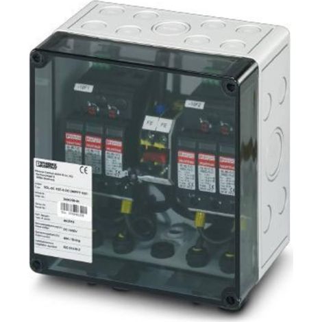 Phoenix Contact Caja de conexión transparente 1000V 40A