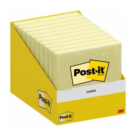 POST-IT Bloc notas adhesivas 654 76x76mm