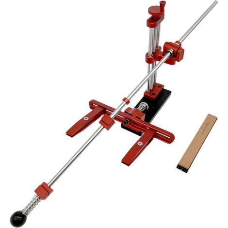 Affûteur à angle fixe professionnel, pierre à aiguiser pour la maison et la cuisine, outil d'affûtage rotatif à 360° avec 1 pierre à aiguiser de 800 (1/5)