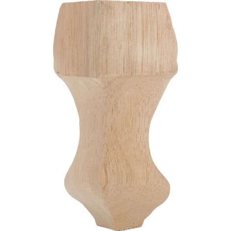 Pieds de table en bois massif sculpté, accessoires de mobilier de style européen, pieds de canapé et de meuble sculptés. (1/4)