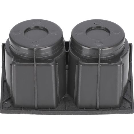 Porte-gobelets double trou pour console centrale Nissan Patrol GU Y61 1997-2005, gris (1/5)