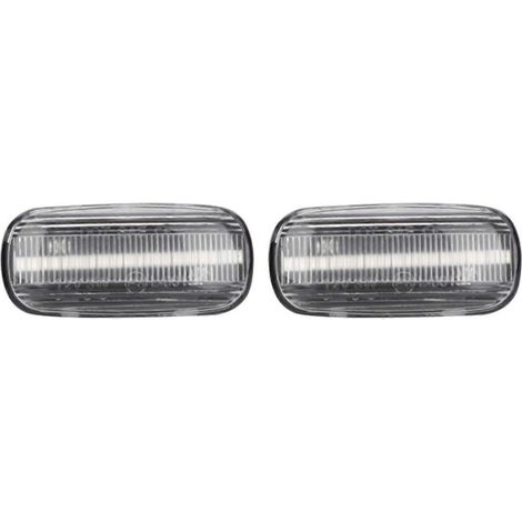 Paar Kotflügel-Seitenmarkierungsleuchten mit Blinker, 12 V, passend für Audi A3 S3 8P 2003-2008, DC 12 V (1/5)