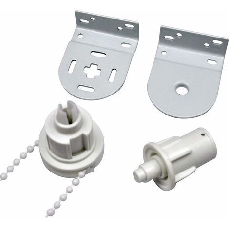 Kit de store enrouleur 32 mm – Charge maximale 5 kg – Chaîne de 3 m avec support et connecteur – Installation facile (1/5)