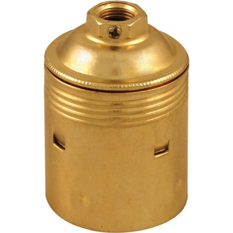 Portalámparas latón onlex e27