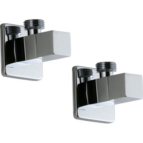 Grifos de lavabo con filtro modelo cuadrado en color cromo Sphera  Cromo