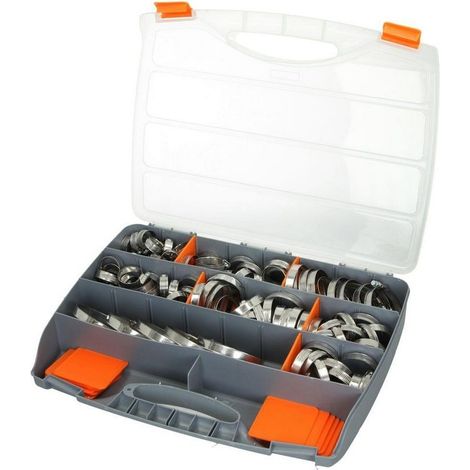 Assortiment de colliers de serrage 12 mm W4 Inox