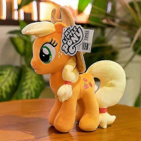 Peluche authentique My Little Pony de 30 cm, style kawaii, inspirée de l'univers magique de Rainbow Dash, idéale pour un canapé ou comme coussin. Cadeau parfait pour les enfants. (1/5)