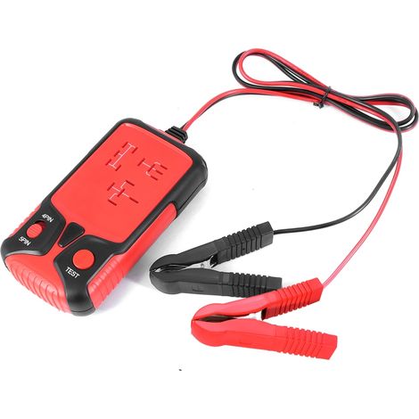 Testeur de relais 12V pour voiture, vérificateur de batterie auto avec indicateur LED, diagnostic électronique de relais et batterie, outil de contrôle véhicule. (1/5)