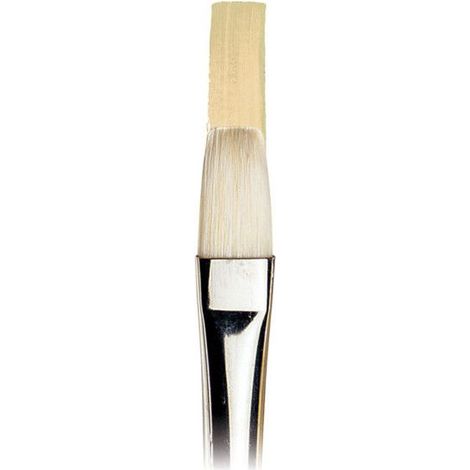 Brosse - WINSOR & NEWTON - Artistes Hog long plat 02 - 5mm - Qualité supérieure - Performance incomparable (1/3)