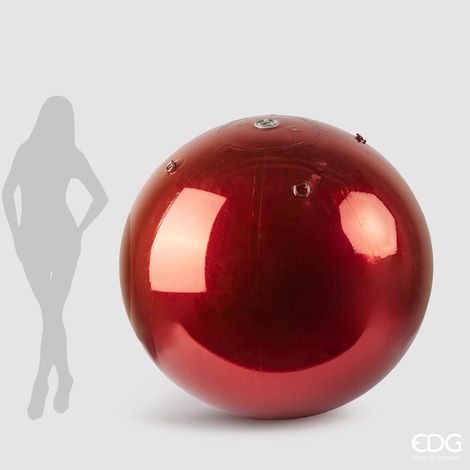EDG Enzo De Gasperi Decoro Mirror Palla D 150 Cm Red (1/4)