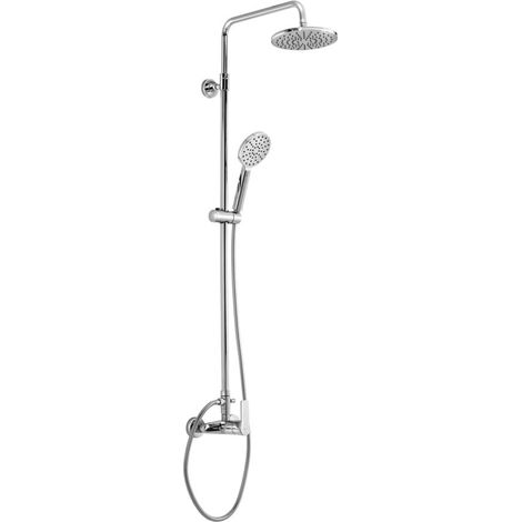 Sapho Pax - Conjunto de ducha con mezclador, diámetro 20 cm, 2 chorros, cromado XA139 (1/5)