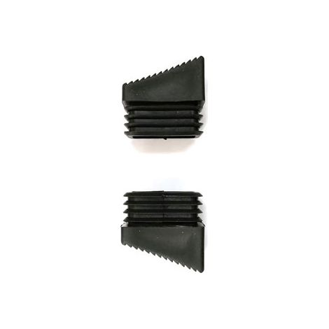 EDM – Pack de 2 embouts antidérapants pour tabouret-échelle PE 33-20 – Compatible avec références 75052, 75053, 75054, 75055 – Sécurise l'utilisation des escaliers (1/2)