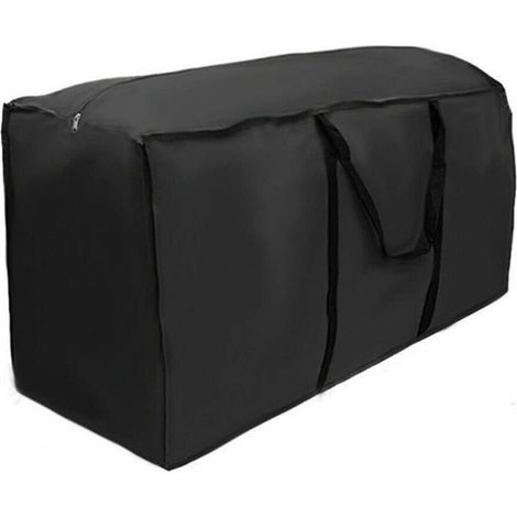 1 sac de rangement (116 x 47 x 51cm) en tissu Oxford 210D pour arbre de Noël, support de rangement pour coussins de meubles d'extérieur, sac de conteneur étanche, boîtes de protection peu encombrantes (1/5)
