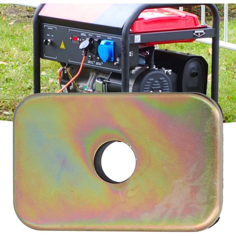 Groupe électrogène diesel équipé de patins amortisseurs de vibrations rectangulaires en caoutchouc métallique à un ou plusieurs trous (1/5)