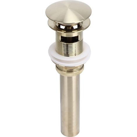 Einziehbarer Abflussfilter – Kupfer G1/4 – Roségold – Waschbeckenstöpsel – Sieb – Badezimmer