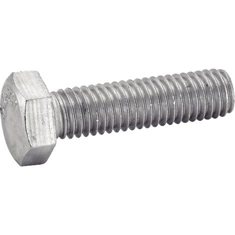 Vis à métaux tête hexagonale inox A2 classe 8.8 DIN 933 22X110 boîte de 10 - ACTON - 6210122X110